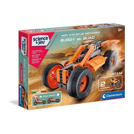 Clementoni - 52535 - Buggy + Quad a friction