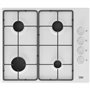 Beko HIGG 64123 SW plaque Blanc Intégré 60 cm Gaz 4 zone(s)