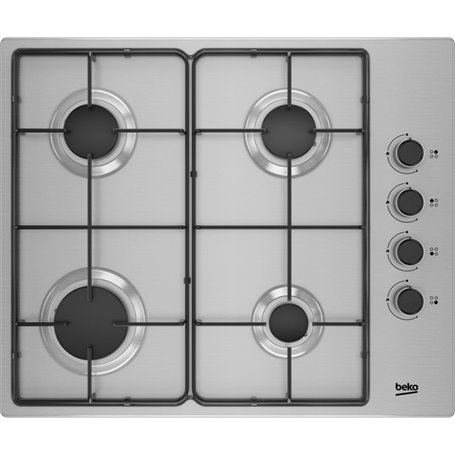 BEKO Table de cuisson gaz BEKO HIGG64123SX