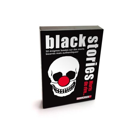 Jeu d ambiance Iello Black Stories Morts de rire