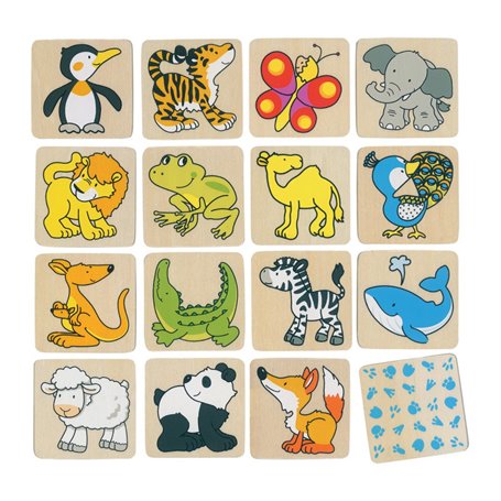 GOKI Wooden Memo animals