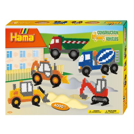 Strijkkralenset-Hama work vehicles