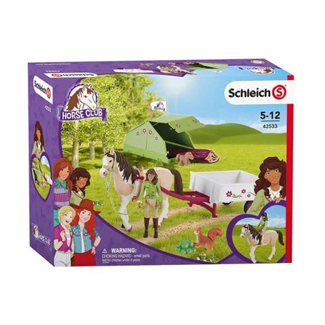 schleich HORSE CLUB Aventures au camping de Sarah