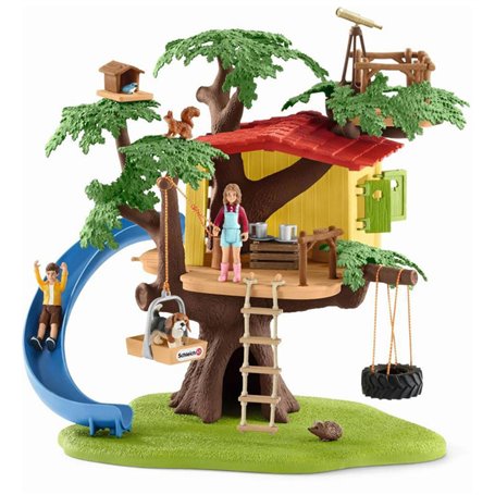 schleich FARM WORLD Cabane aventure dans les arbres