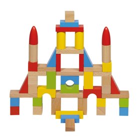 GOKI Wooden building blocks in bag