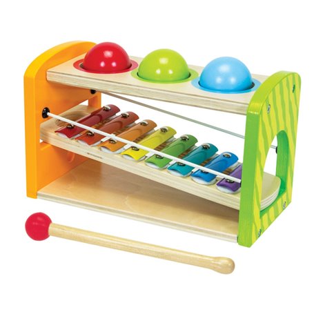 Eichhorn Banc à marteler avec xylophone