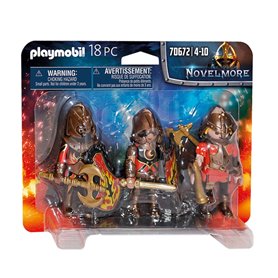 Playmobil Novelmore 70672 3 combattants Burnham Raiders Playmobil Novelmore 70672 3 combattants Burnham Raiders