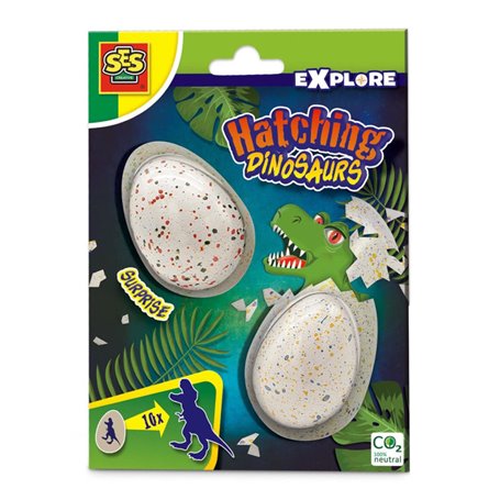 SES Creative Explore Dinosaures prêts à éclore - 2 ufs surprise