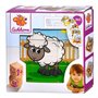 Eichhorn Puzzle cube en bois La ferme 9 pièces