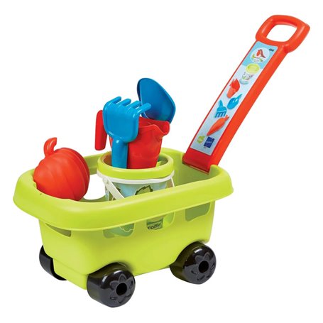 Ecoiffier Bollard Cart with Accessories 004345