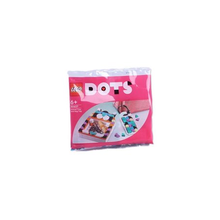 LEGO Dots Polybag-Tier-Ablageschale PolybagTierAblageschale & Taschenanhänger(30637)