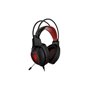 Casque filaire Gaming Alpha Omega Players Berserker Frodi pour PC PS4 Xbox One Nintendo Switch Smartphone Tablette Noir et Roug