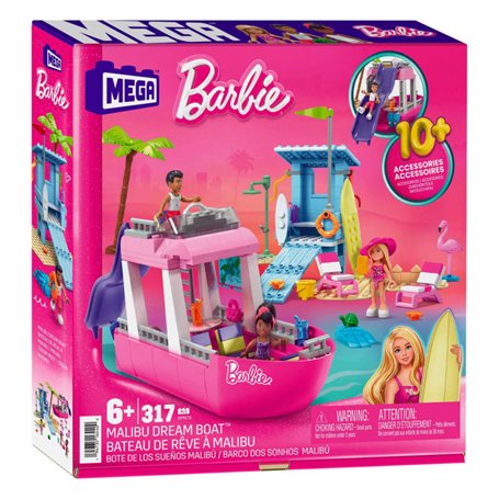 MEGA Barbie  Bateau de rêve à Malibu