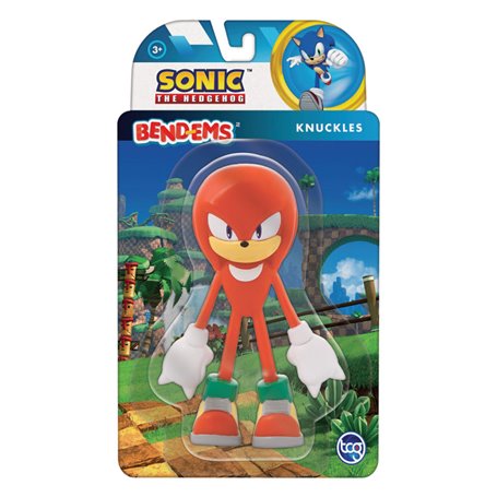 Boti - Bendems Bendable and Flexible Playing Figure - Sonic Knuckles 38967
