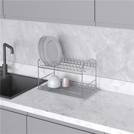 Emuca 8939411 Égouttoir à vaisselle à poser Suprastar