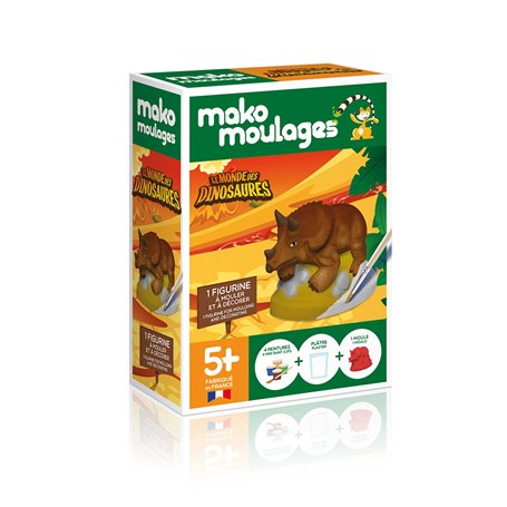 Mako moulage 1 moule Triceratops