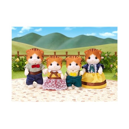 Sylvanian Families La famille Chat Roux