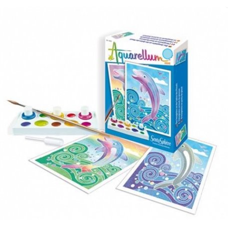 Aquarellum Mini theme Dauphins