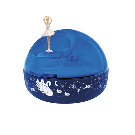 Projecteur de voie lactee Musical Ballerine 12cm - piles incluses