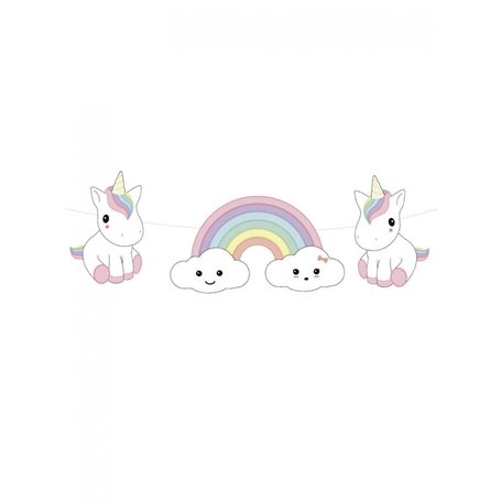 Guirlande baby licorne 3M