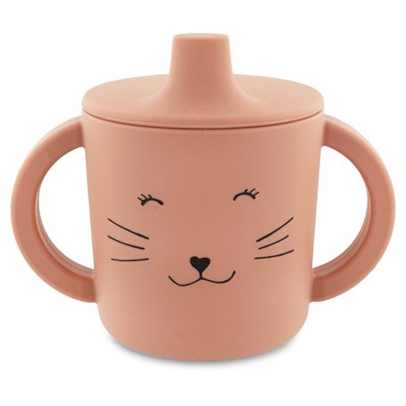 Tasse d'apprentissage en silicone - Mrs. Cat