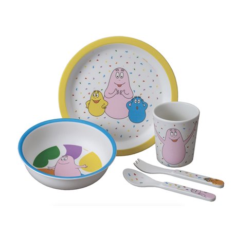 Coffret vaisselles Barbapapa