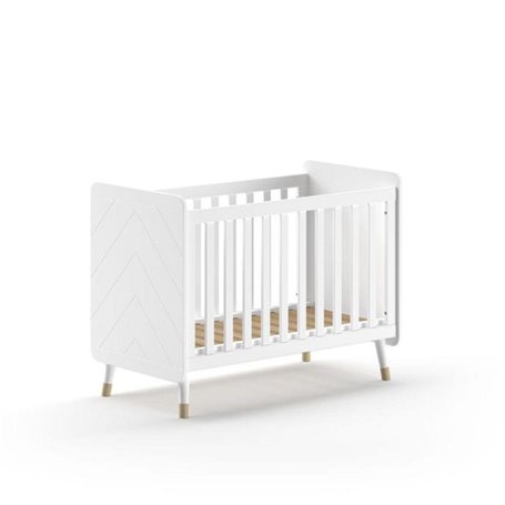 Billy Lit Bebe 60x120 Cm Satin Blanc