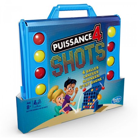 Hasbro Puissance 4 Shots - Jeu De Societe De Stratégie