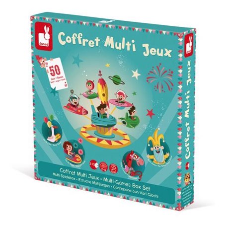Coffret multi jeux carrousel