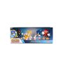 Set 4 figurines Sonic avec Sonic Shadow Knuckles Tails