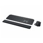 Logitech MX Keys combo for Business Gen 2 clavier Souris incluse Bureau RF sans fil + Bluetooth QWERTY Allemand Graphite