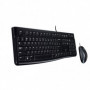 Clavier et Souris Optique Logitech 920-002550 1000 dpi USB Noir 41,99 €