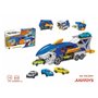 Camion Autotransporteur 3 voitures Requin 33 x 11 x 7 cm