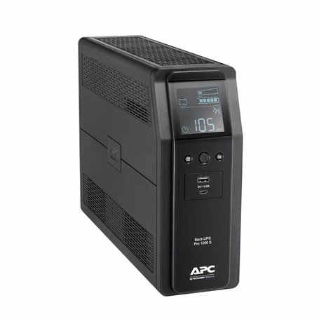 APC BACK UPS PRO BR 1200VA alimentation d'énergie non interruptible Interactivité de ligne 1