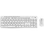 Logitech MK295 Silent Wireless Combo clavier Souris incluse Bureau USB QWERTY Italien Blanc