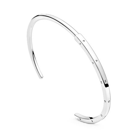 Bracelet Femme Pandora SIGNATURE I-D OPEN BANGLE