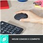 Logitech MK295 Silent Wireless Combo clavier Souris incluse Bureau USB QWERTY Italien Graphite
