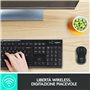Logitech Wireless Combo MK270 clavier Souris incluse USB QWERTY Italien Noir