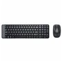 Logitech Wireless Combo MK220 clavier Souris incluse RF sans fil QWERTY Italien Noir