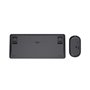Trust Lyra clavier Souris incluse RF sans fil + Bluetooth QWERTY Anglais Noir