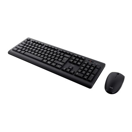 Trust Primo clavier Souris incluse Universel RF sans fil QWERTY Anglais américain Noir