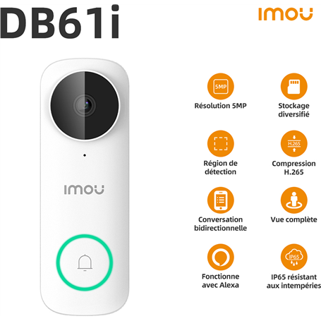 Imou DB61i Blanc