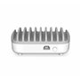 Compulocks 10PUSBDKS-UK Organiseur de station de chargement Autonome Gris, Blanc