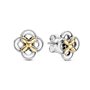 Boucles d´oreilles Femme Pandora TWO-TONE FLOWER Argent 925