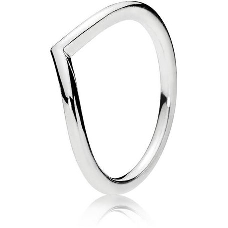 Bague Femme Pandora WISHBONE SILVER - RING - SIZE 56
