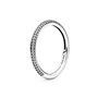 Bague Femme Pandora ME COLLECTION BLACK PAVE - RING - SIZE 50