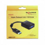 Adaptateur DisplayPort vers VGA DELOCK 61848 Noir 31,99 €
