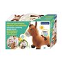 Porteur - LEXIBOOK - Cheval Sauteur Gonflable en Peluche - Design 2-en-1 - Housse amovible - Pour Enfant