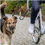TRIXIE Ensemble laisse de vélo pour chien Forme en U Noir