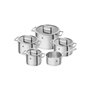 Ensemble de casseroles Zwilling Vitality 5 pièces en acier inoxydable 66460-000-0 664600000 (66460-0